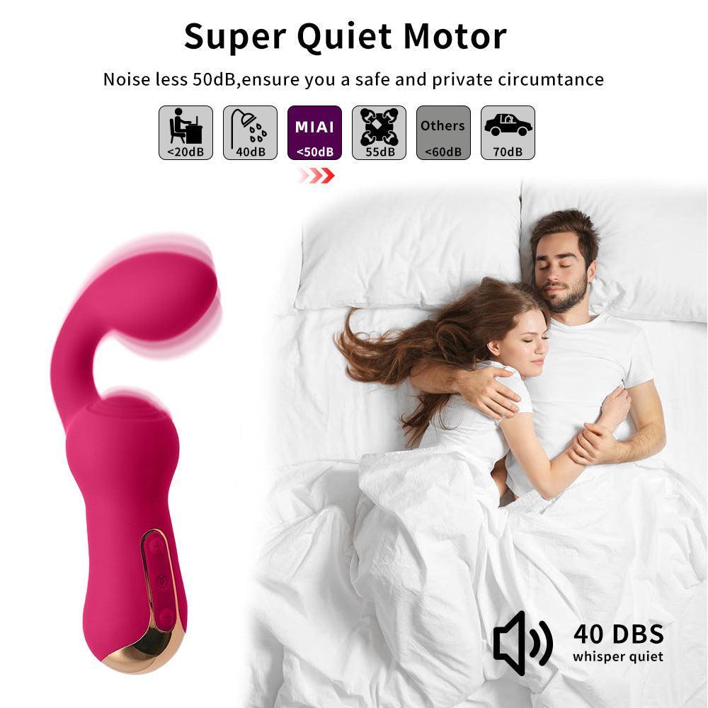 Dual-Action Waterproof Vibrator with Powerful Motors - Ultimate G-Spot and Clit Stimulation - Xoxomoving