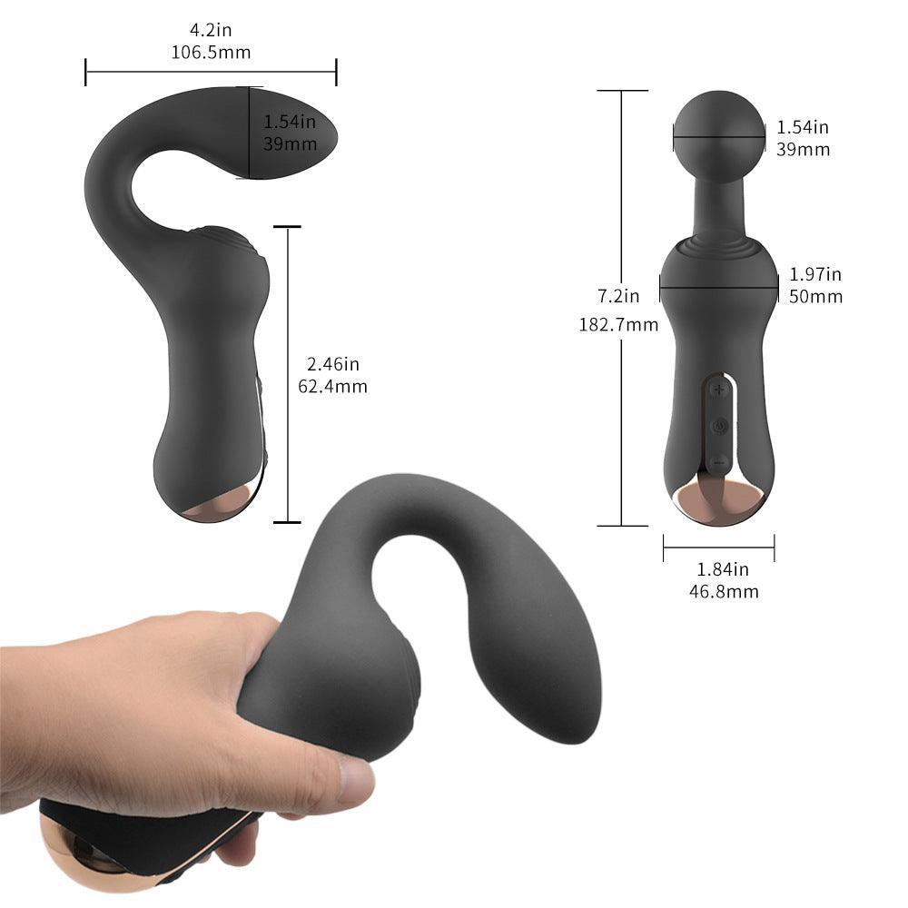 Dual-Action Waterproof Vibrator with Powerful Motors - Ultimate G-Spot and Clit Stimulation - Xoxomoving