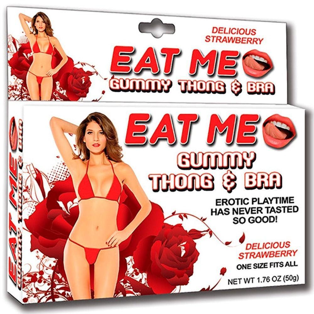 Eat Me Gummy Thong and Bra - Xoxomoving