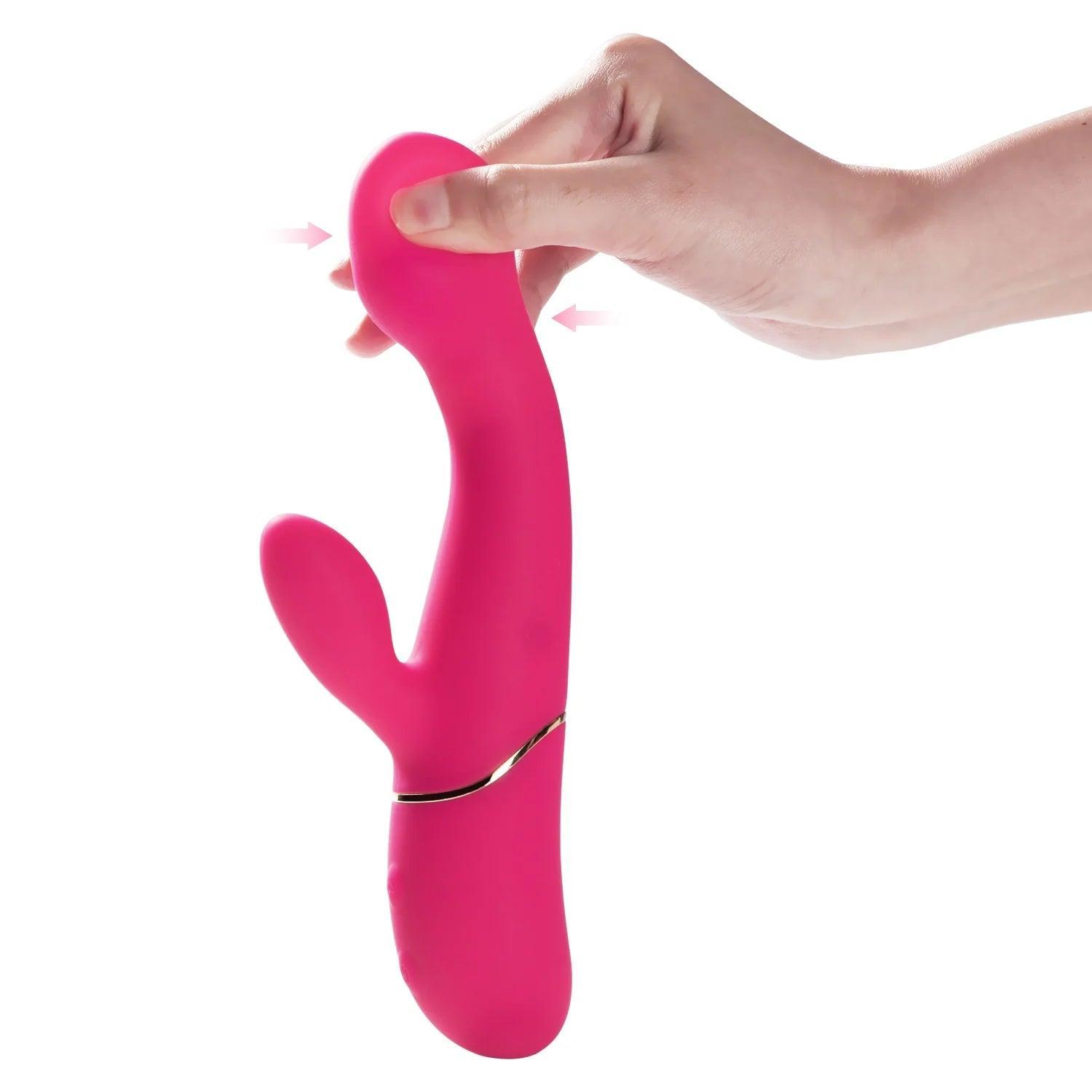 Elda G-Spot Vibrator with Clit Stimulator: Explore Sensual Pleasure and Intense Orgasms - Xoxomoving