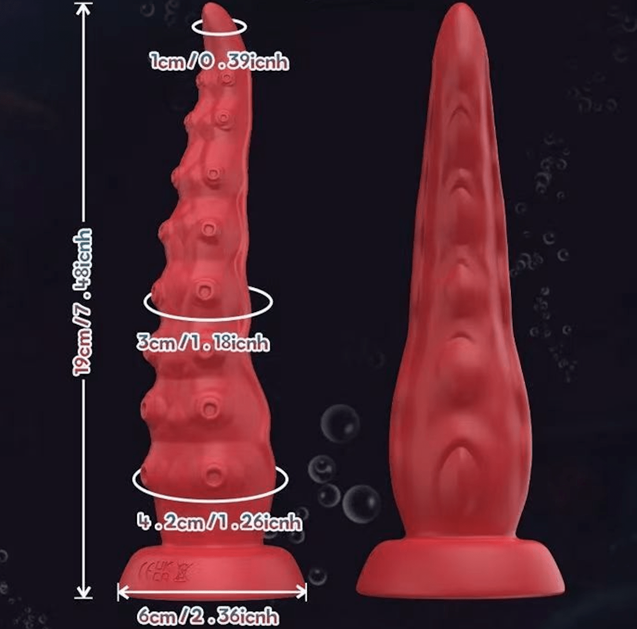Electric Thrusting Textured Silicone Dildo with Suction Cup Xoxomoving
