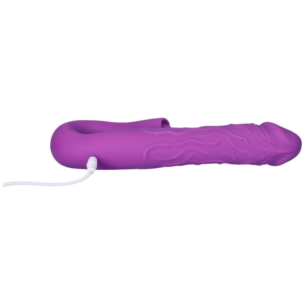 Elevated Solo Play: Rotating G-Spot Massager & Clit Teaser | Masturbation Toy - Xoxomoving