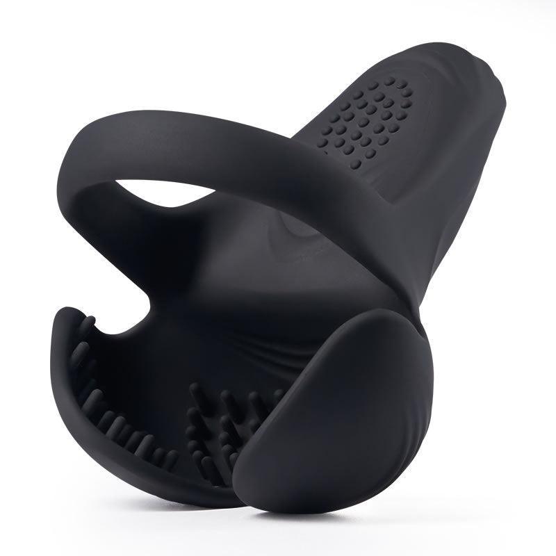 Enhance Pleasure: 10-Pattern Vibrating Cock Ring for Ultimate Satisfaction - Xoxomoving