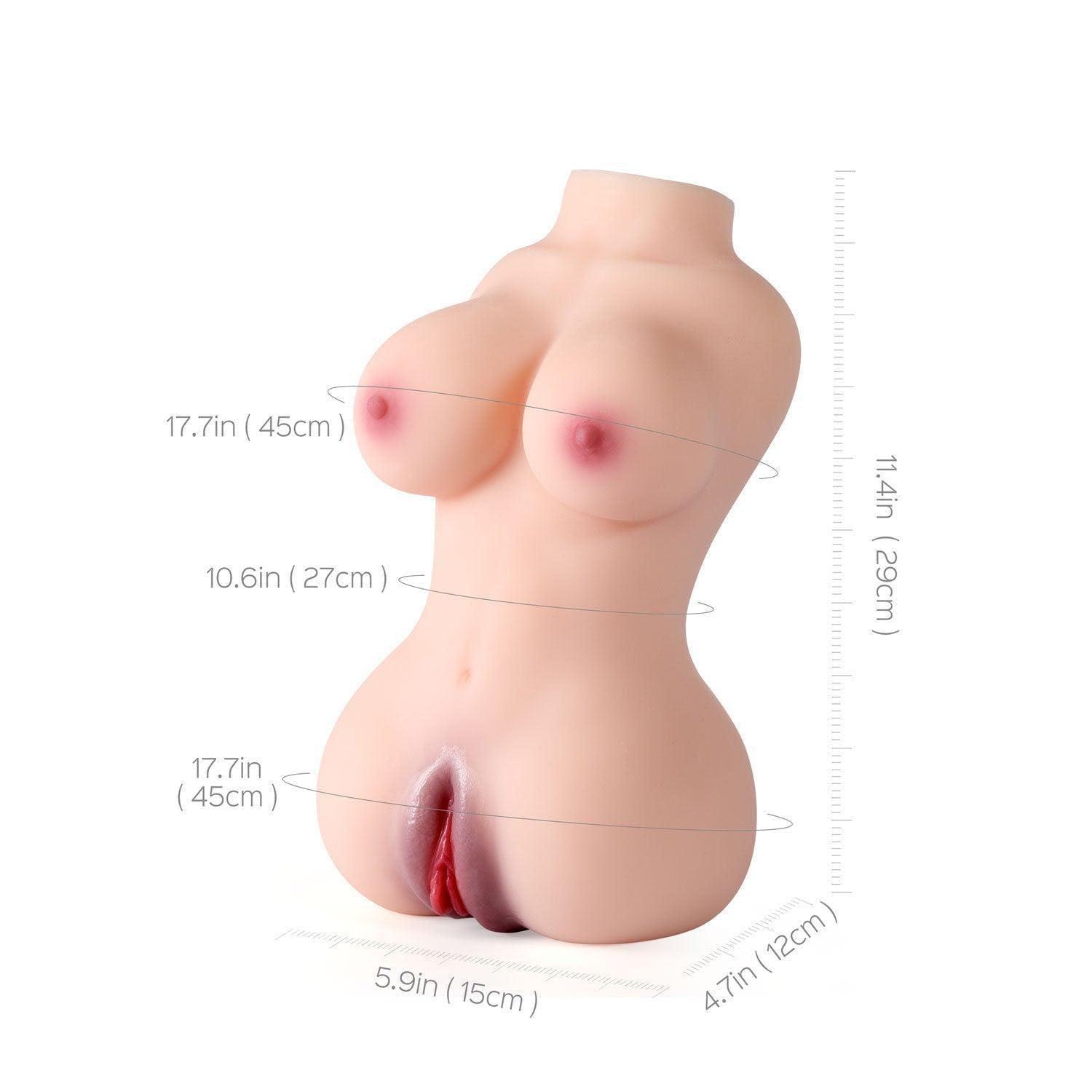 Experience Dual Pleasure with Our Sex Doll Torso Male Masturbator - Xoxomoving