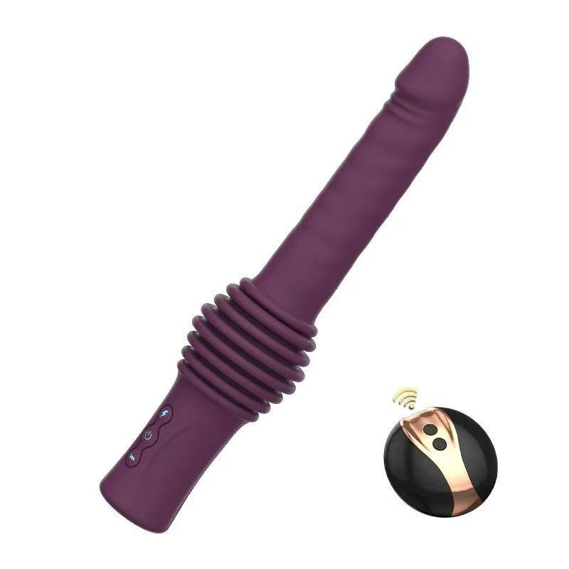 Experience Sensational Bliss with our Heated, Vibrating Thrusting Dildo - Xoxomoving