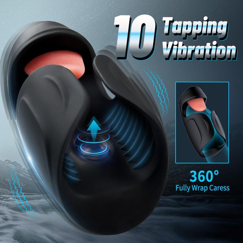 Explorer - Licking Vibrating 2-In-1 Adjustable Male Glans Trainer - Xoxomoving