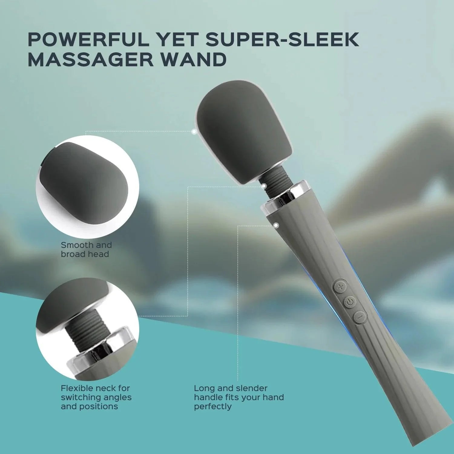 Febos - Powerful Wand Massager - Xoxomoving