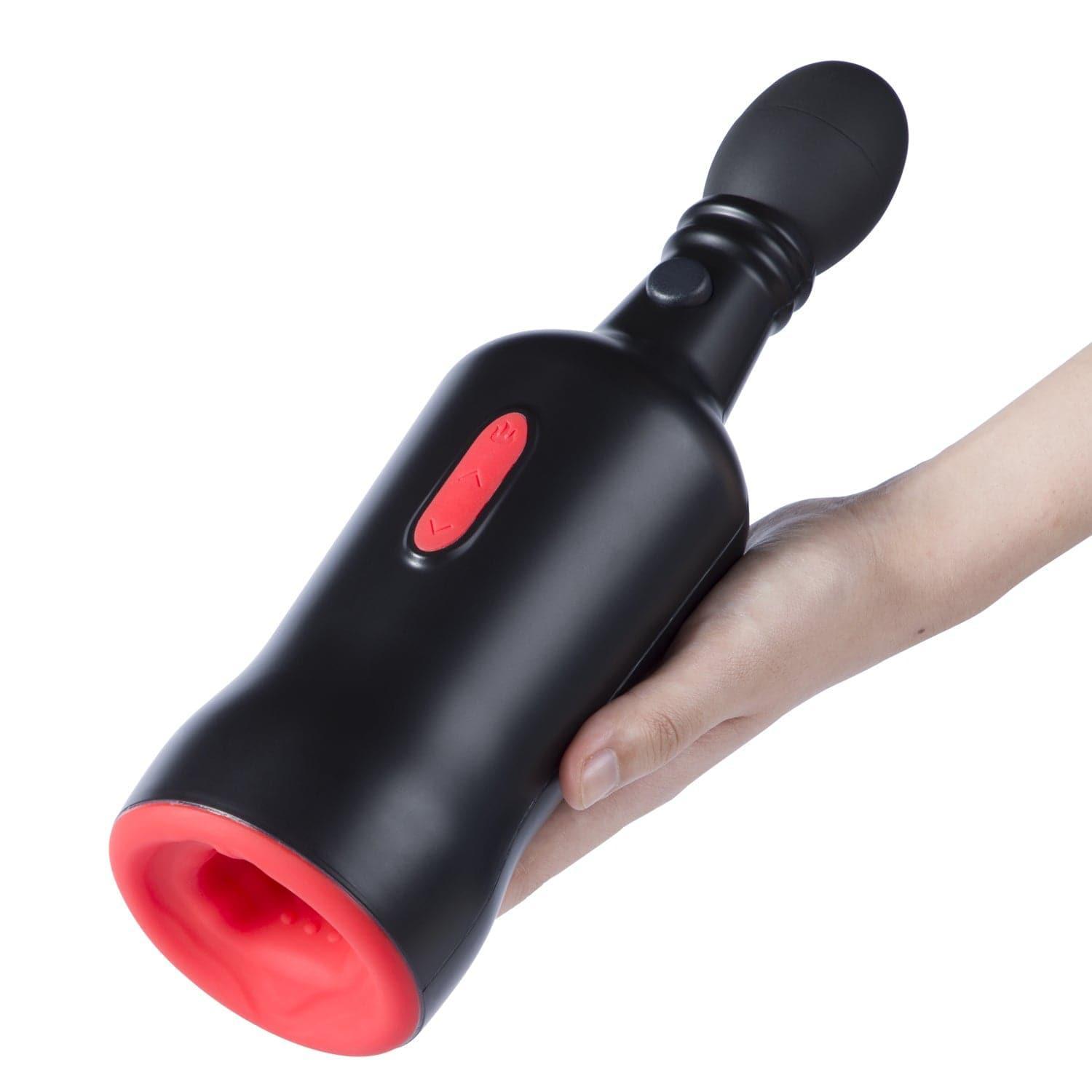 Finley Automatic Vibrating & Manual Squeezing Male Masturbator - Xoxomoving