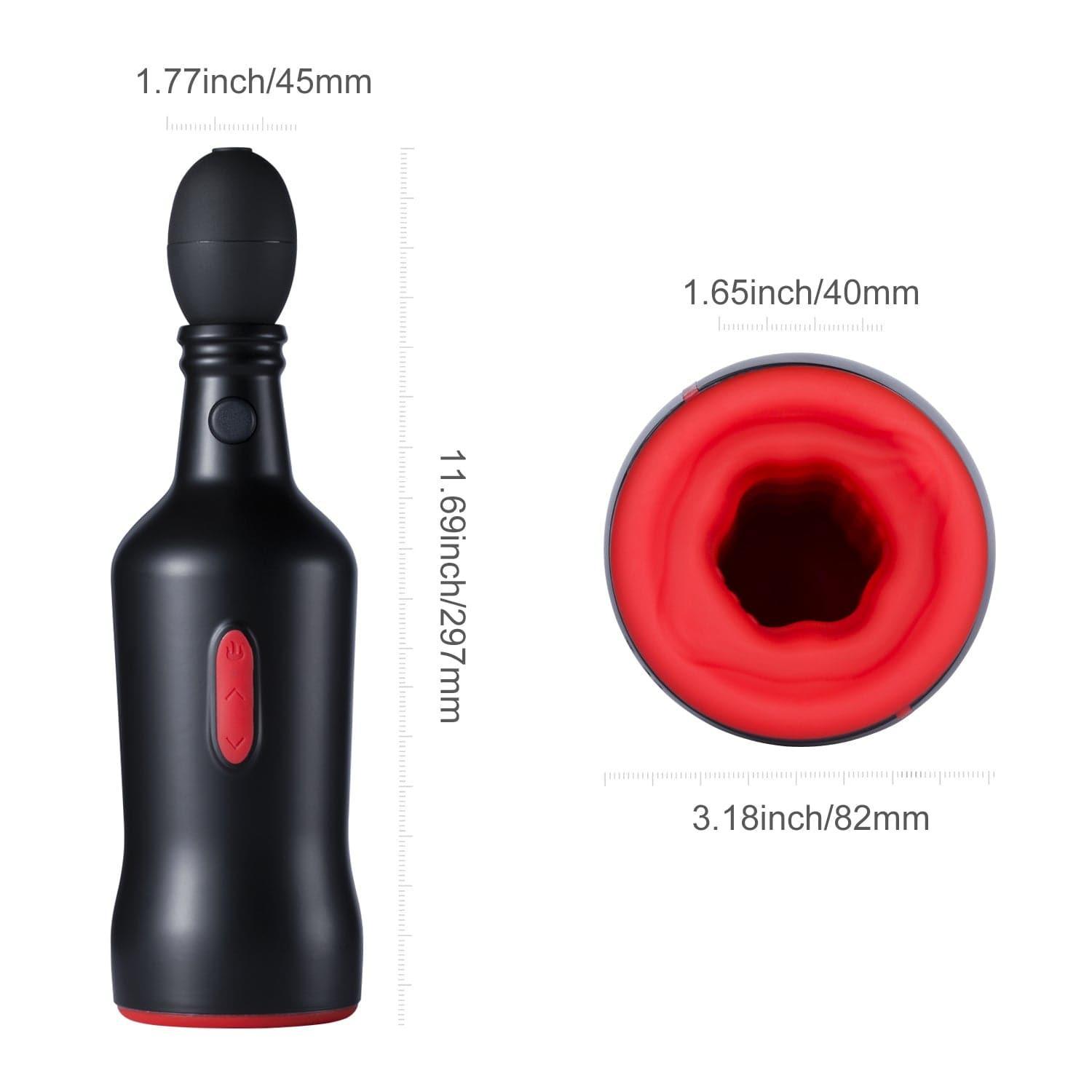 Finley Automatic Vibrating & Manual Squeezing Male Masturbator - Xoxomoving