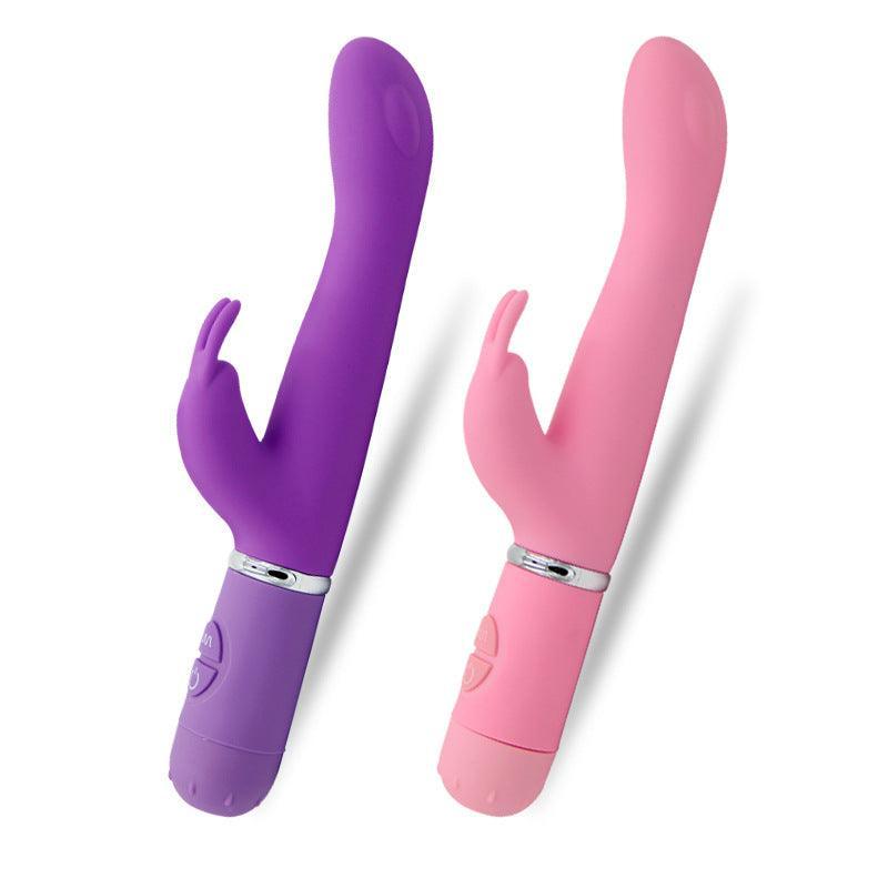 First Time Rabbit Silicone Vibrator - Xoxomoving