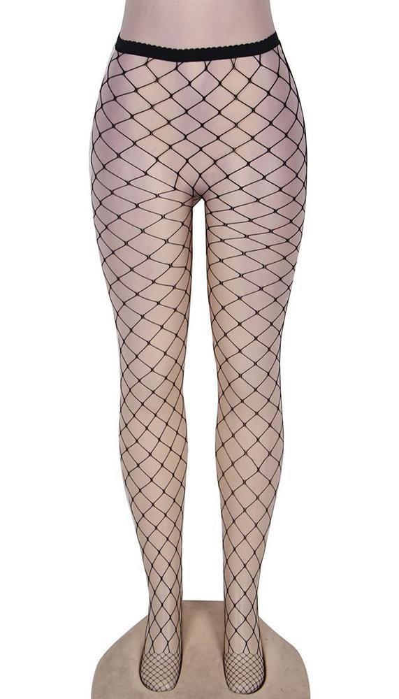 Fishnet Pantyhose - One Size Fits Most - Xoxomoving