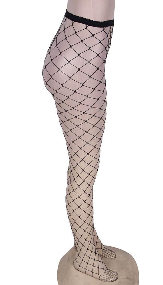 Fishnet Pantyhose - One Size Fits Most - Xoxomoving