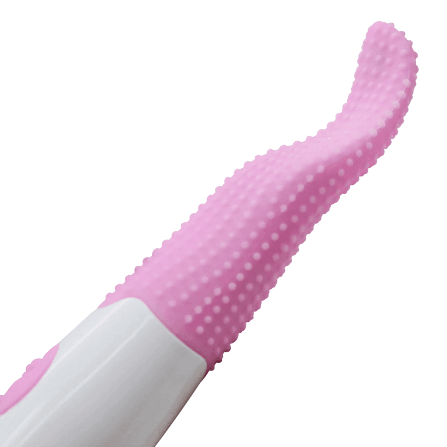 Flexible Tongue Vibrator with Nubs **Only 1 Per Order - Xoxomoving