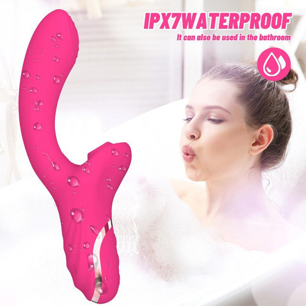 Flora - Tapping G-spot Vibrator Pulsing Vibrating Clit Stimulator - Xoxomoving