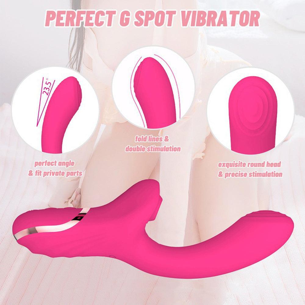 Flora - Tapping G-spot Vibrator Pulsing Vibrating Clit Stimulator - Xoxomoving