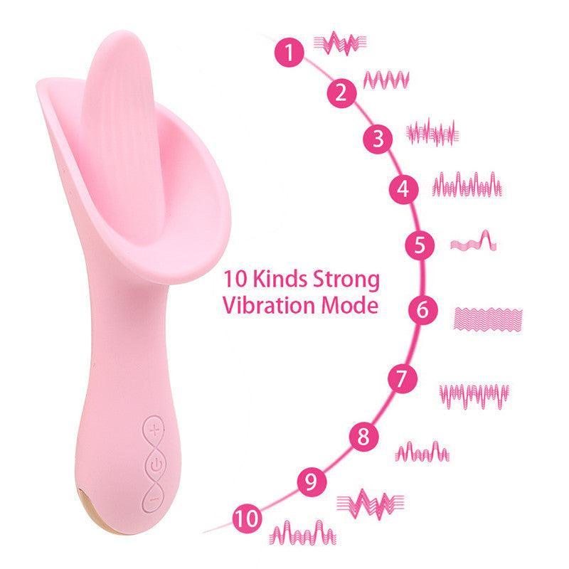 Flower of love Tongue vibrator - Xoxomoving