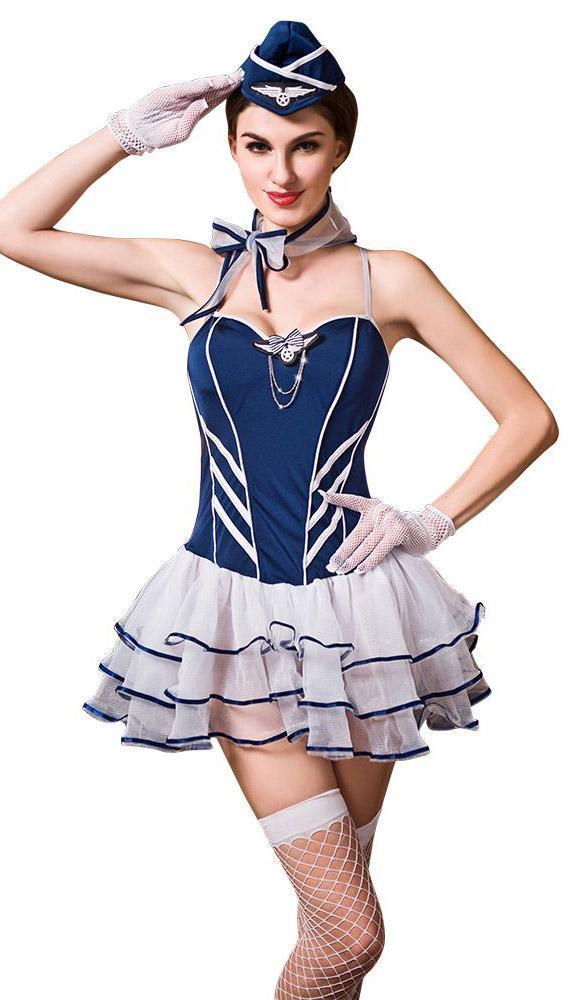 Fly High Stewardess Costume - Xoxomoving