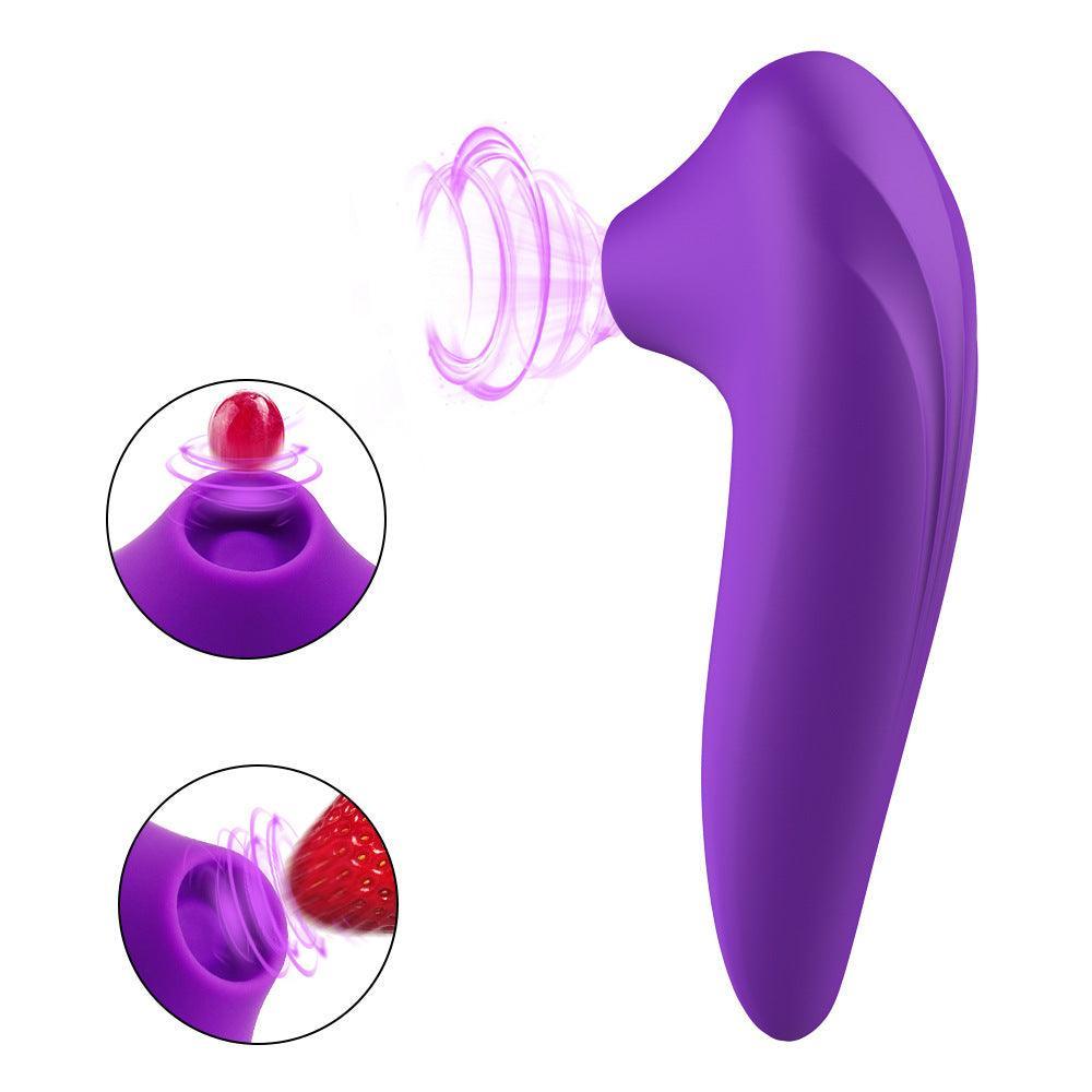 FREE Dolce Silicone Air Pulsating Clit Stimulator in Blue -Only 1 Free Item per Order！ - Xoxomoving