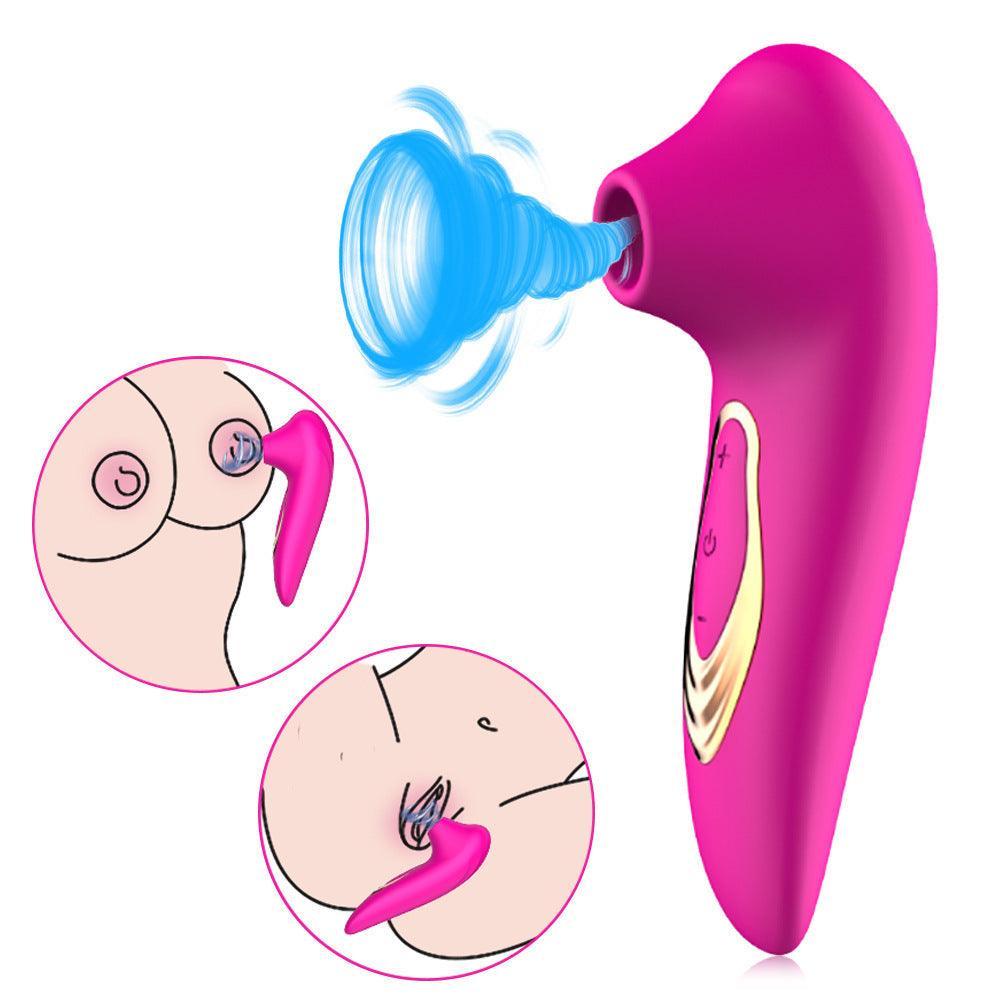 FREE Dolce Silicone Air Pulsating Clit Stimulator in Blue -Only 1 Free Item per Order！ - Xoxomoving