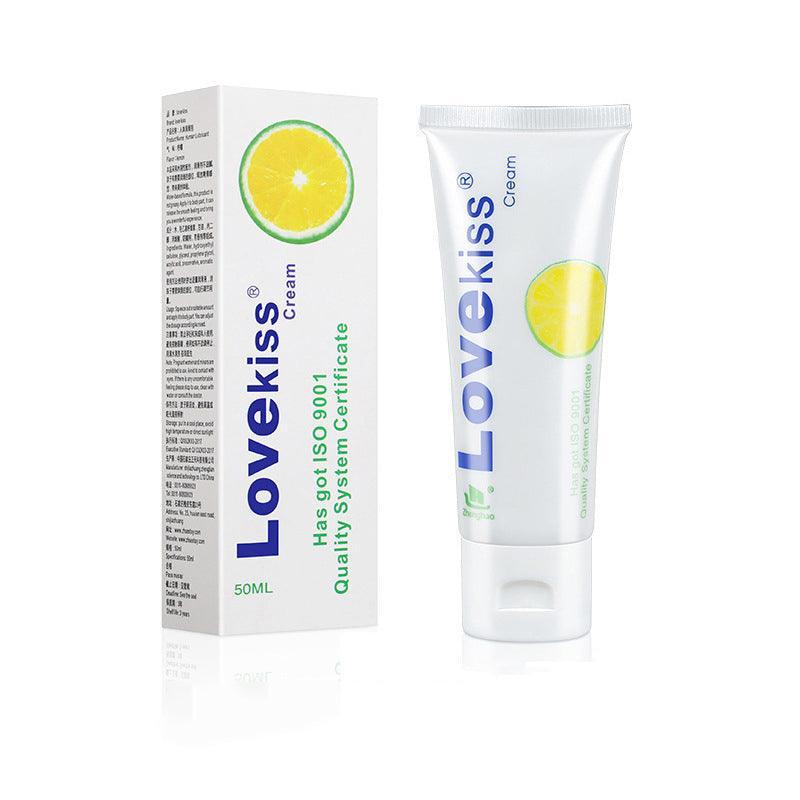 LoveKiss Lemon Flavor Water-Based Lubricant 50ml - Xoxomoving