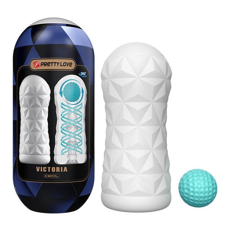 Free Male Masturbation Toy with Spring Rotation Suction Cup - Only 1 Free Item per Order - Xoxomoving