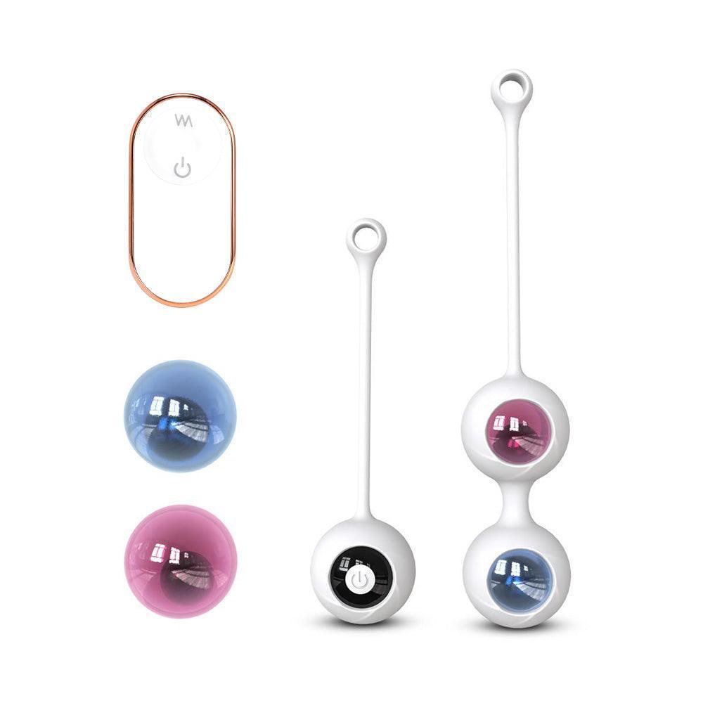 Freezer Ben Wa Ball - Remote Control Kegel Ball Set - Xoxomoving