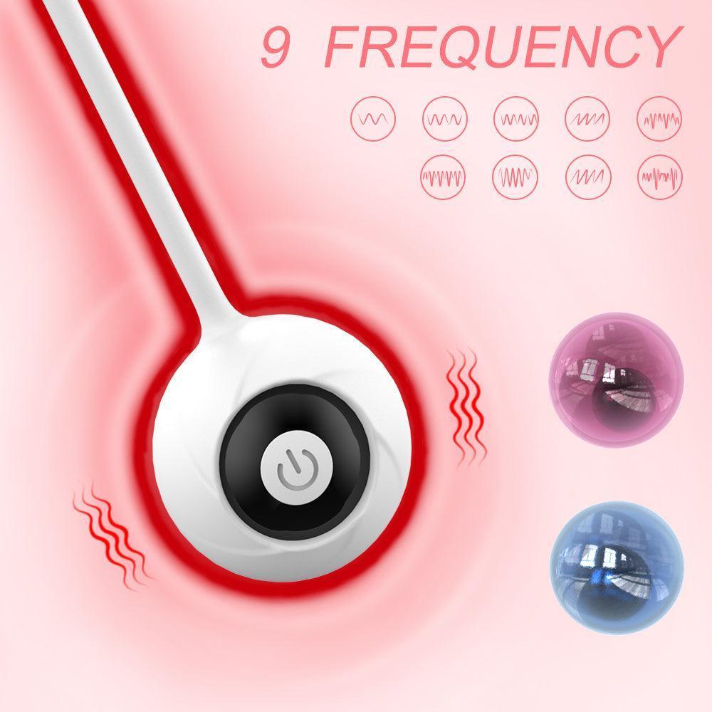 Freezer Ben Wa Ball - Remote Control Kegel Ball Set - Xoxomoving