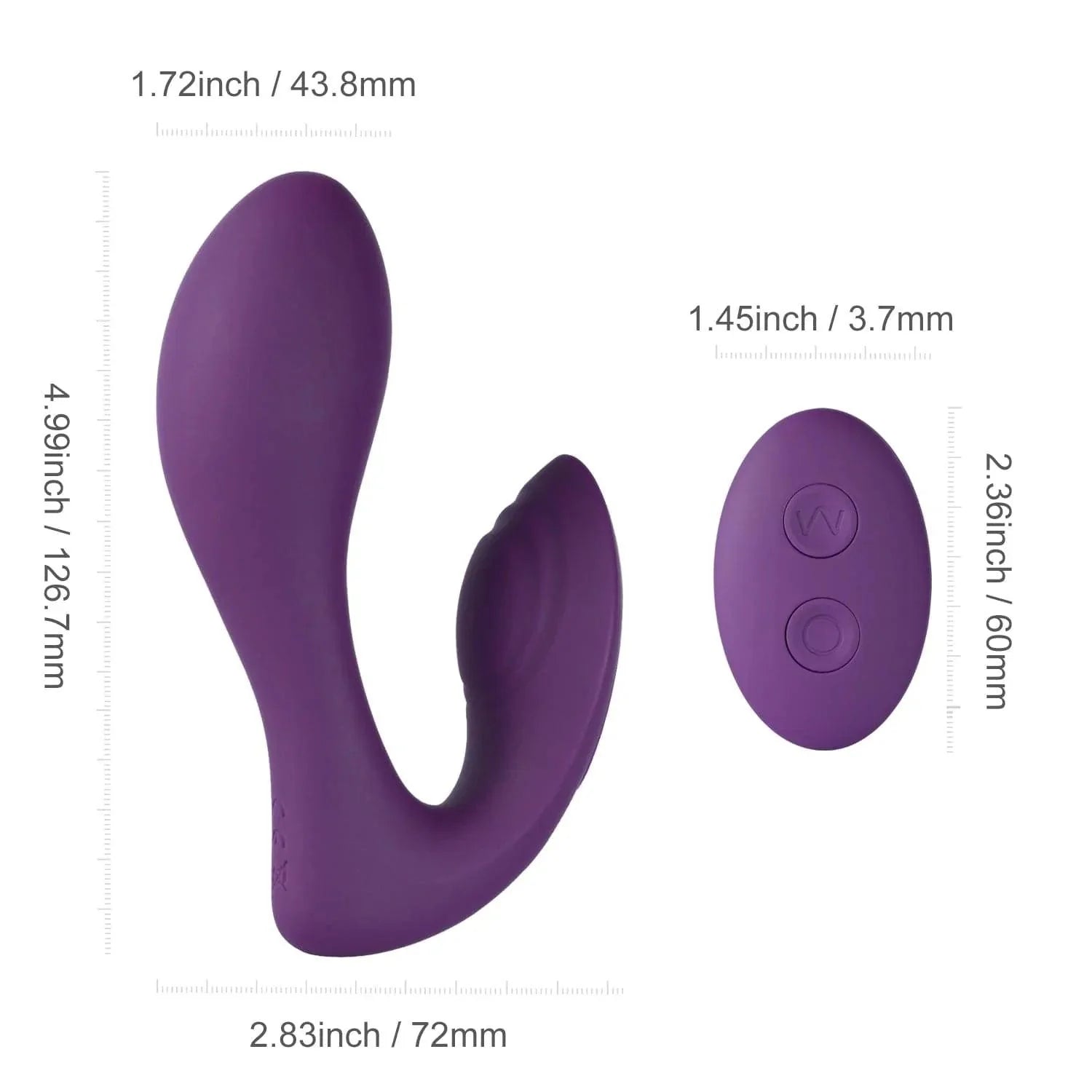 Freya - Elegant G-spot & Clitoris Vibrator - Xoxomoving