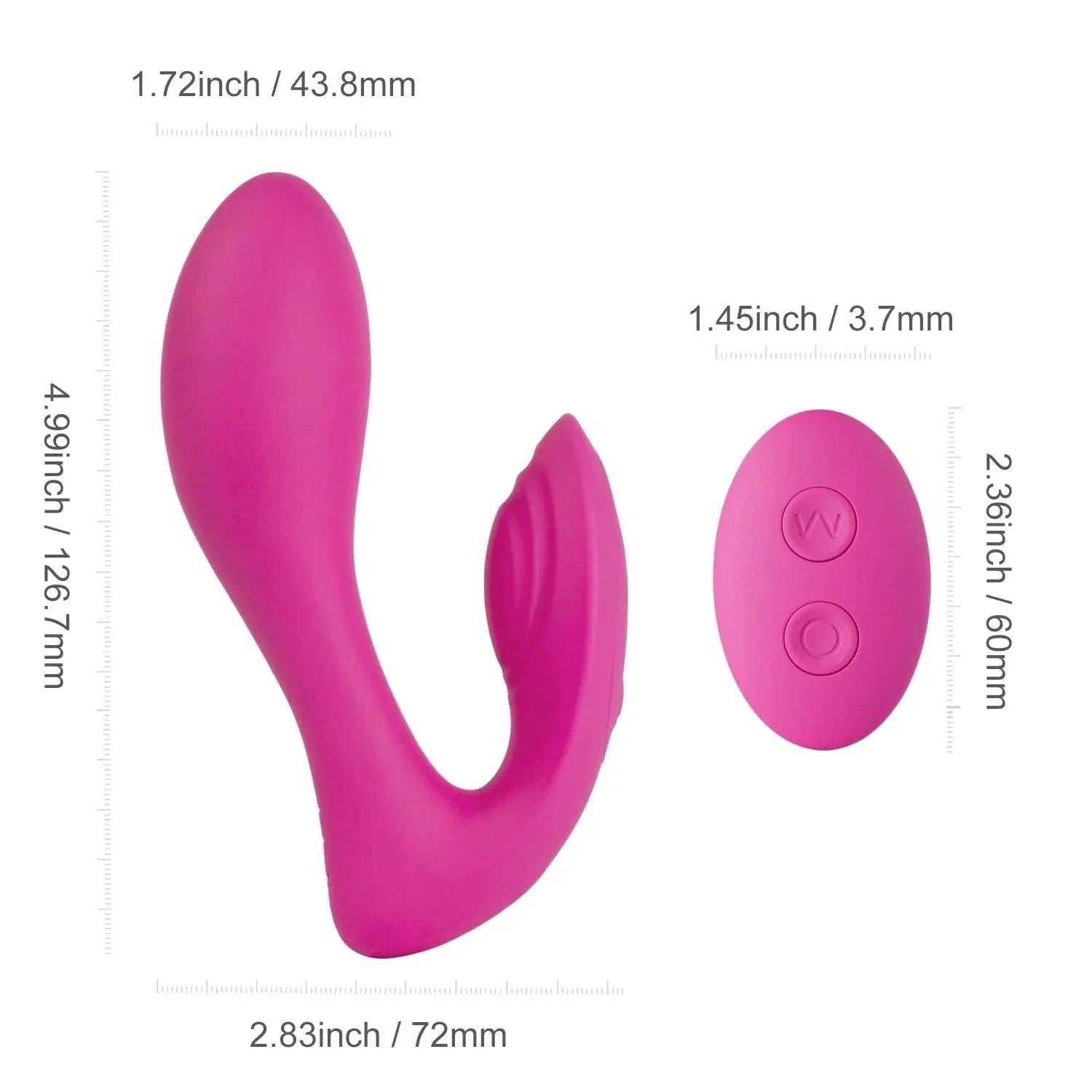 Freya - Elegant G-spot & Clitoris Vibrator - Xoxomoving