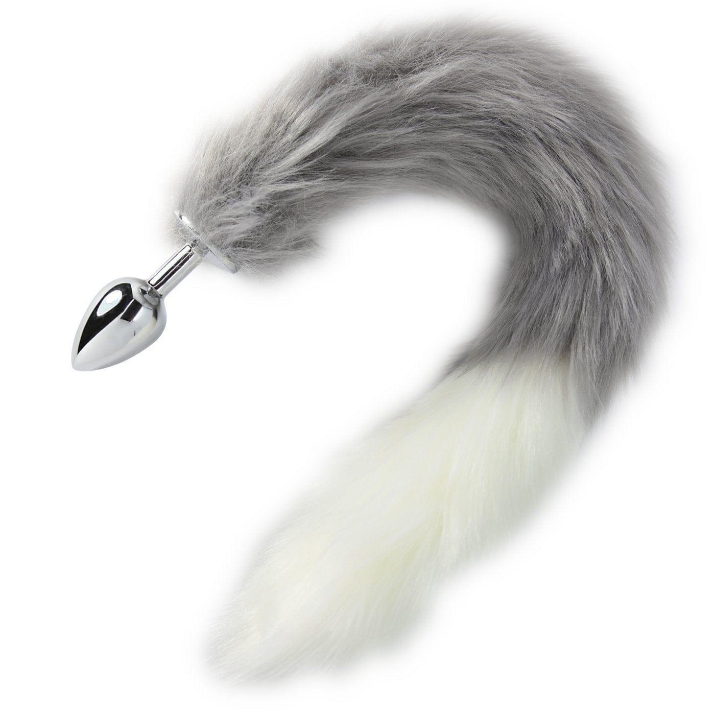 Frisky Faux Fur Tail Animal Butt Plug - Xoxomoving