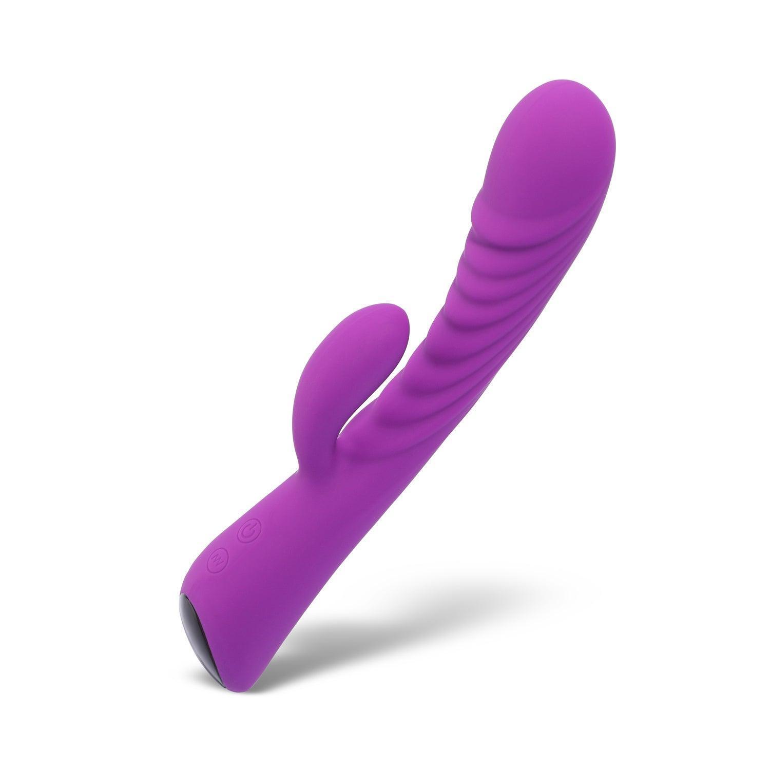 G-Spot Clit Stimulator Rabbit Vibrator - Unleash Dual Pleasure - Xoxomoving