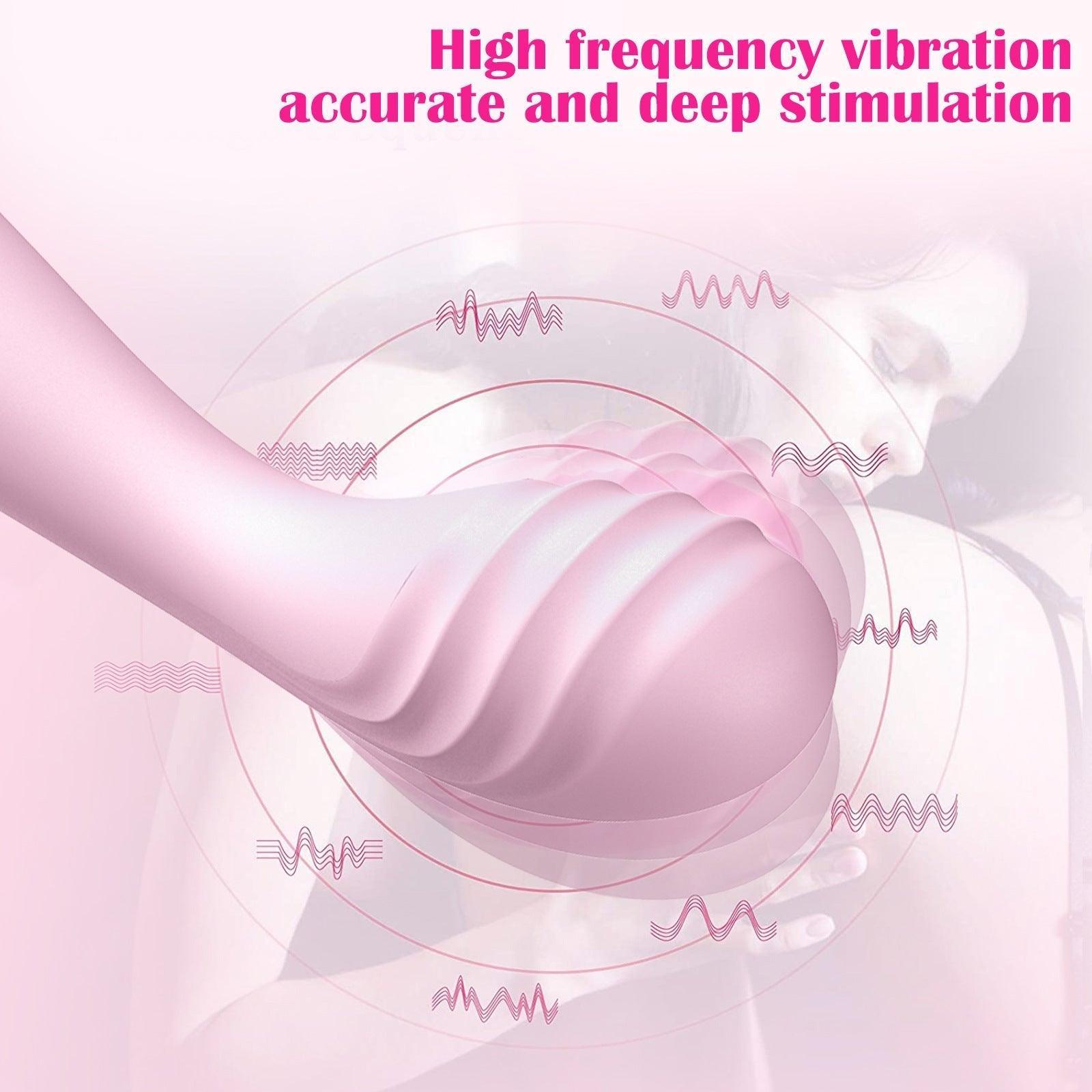 G Spot Rose Vibrator - Crown Clit Stimulator - Xoxomoving