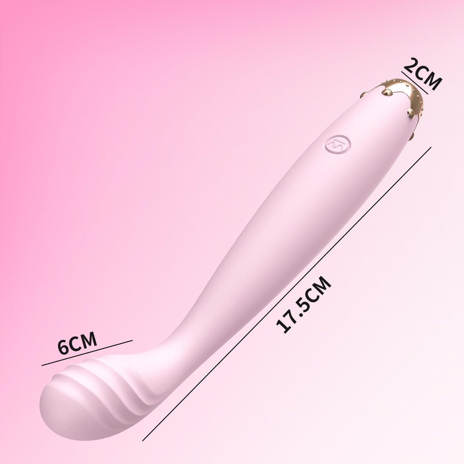 G Spot Rose Vibrator - Crown Clit Stimulator - Xoxomoving