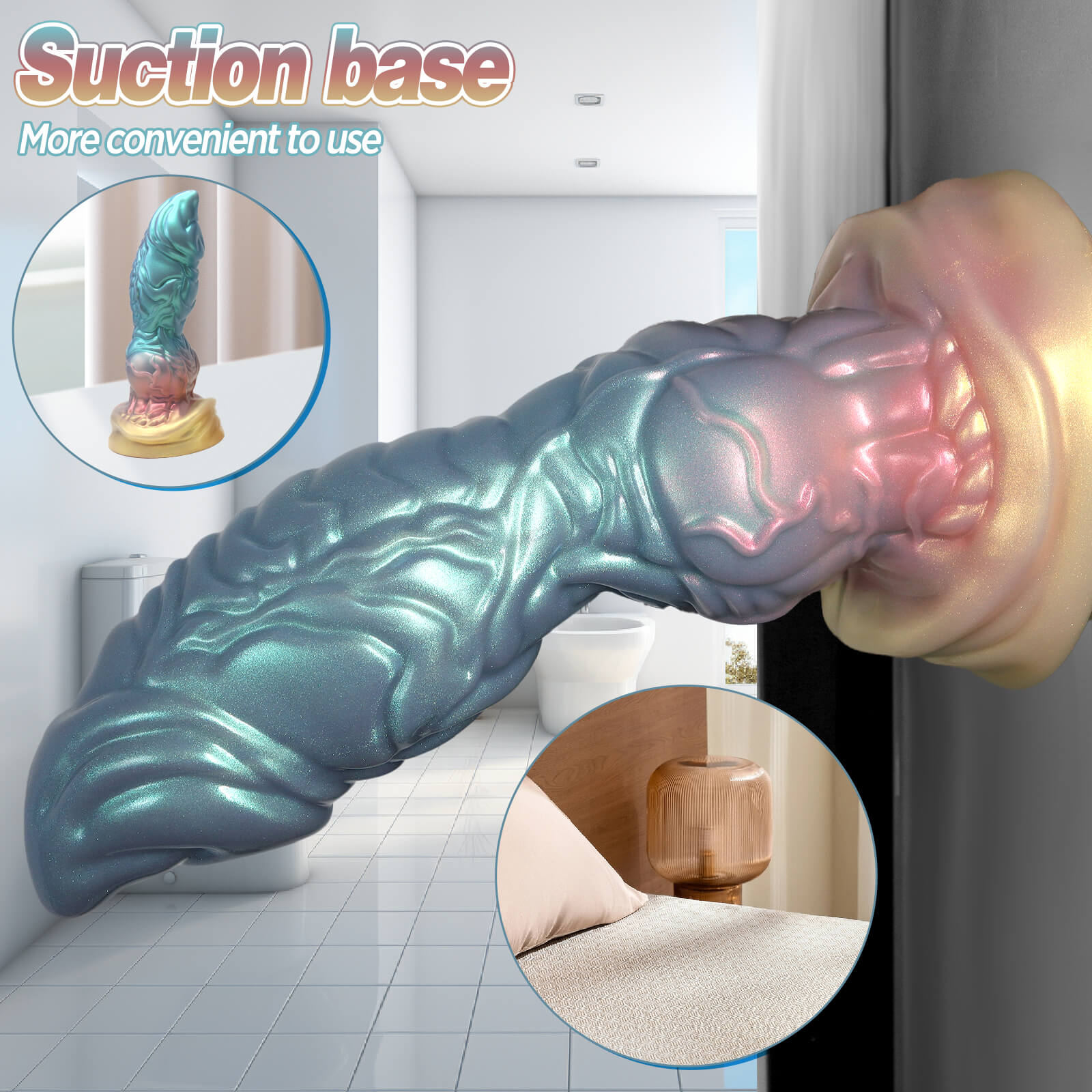 Galactic 12 Inch Fantasy Knot Dildo