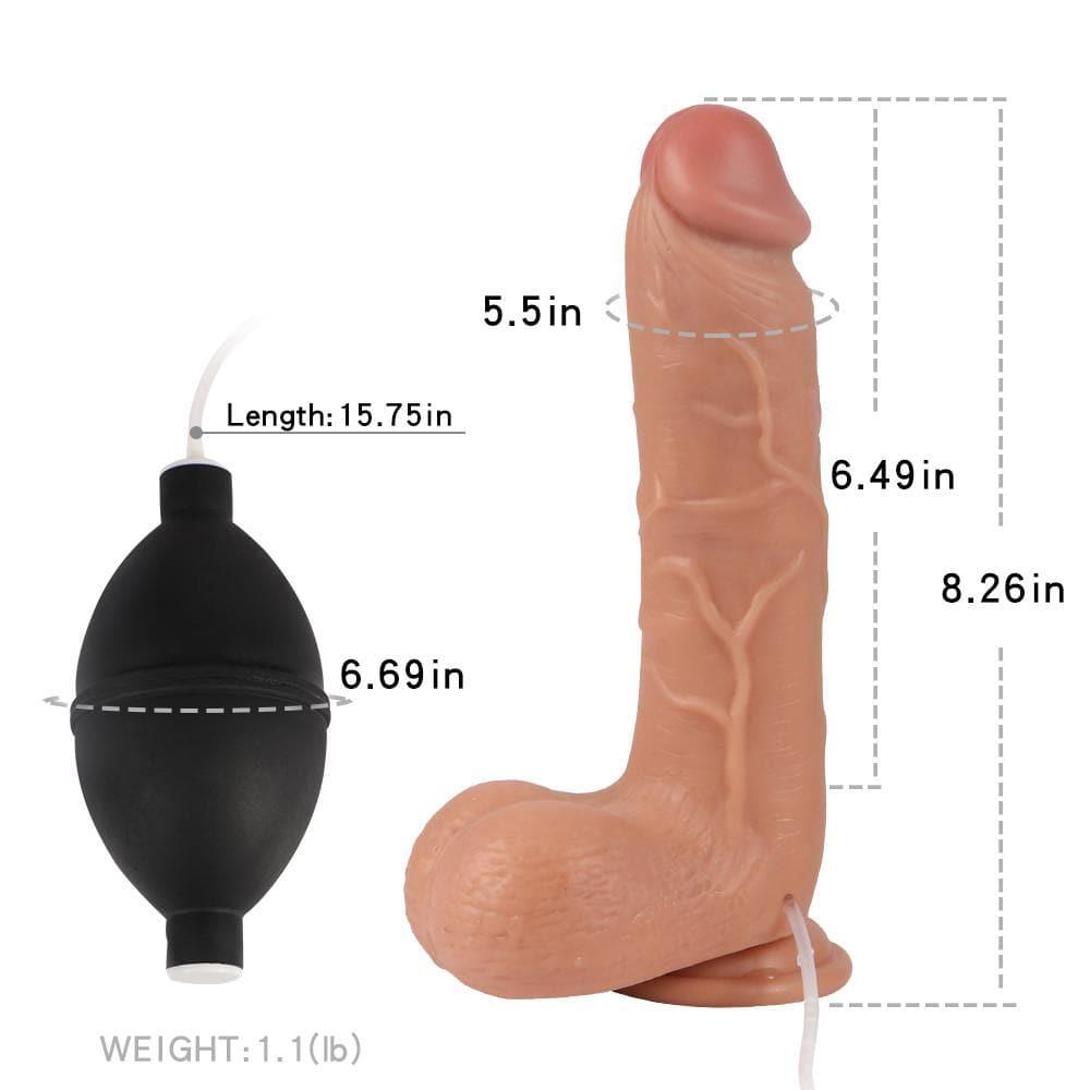 Galen - Realistic Squirting Dildo 6.5 Inch - Xoxomoving