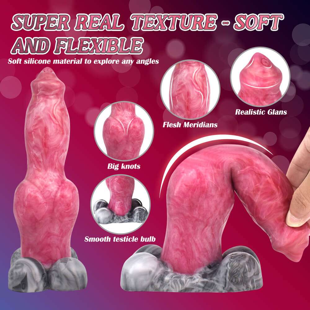 German Shepherd - 9 Inch Kanis Knot Dildo - Fantasy Dildo
