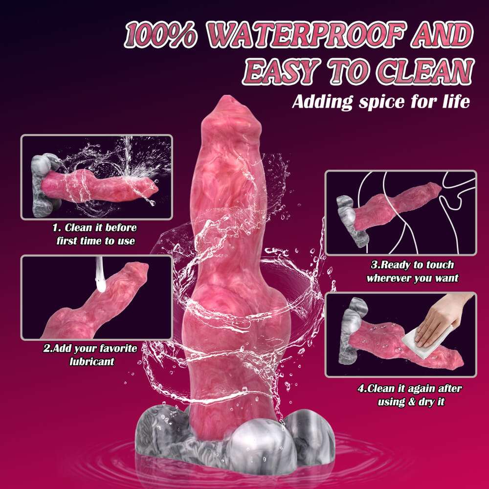 German Shepherd - 9 Inch Kanis Knot Dildo - Fantasy Dildo