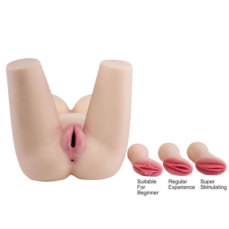 Ginny: 37.6LB Removable Vaginal Sex Doll 4 in 1 with Tantabosom - Xoxomoving