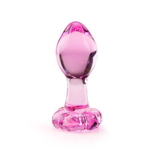 Glass Flower Butt Plug: Elegant Pleasure Blooms - Xoxomoving