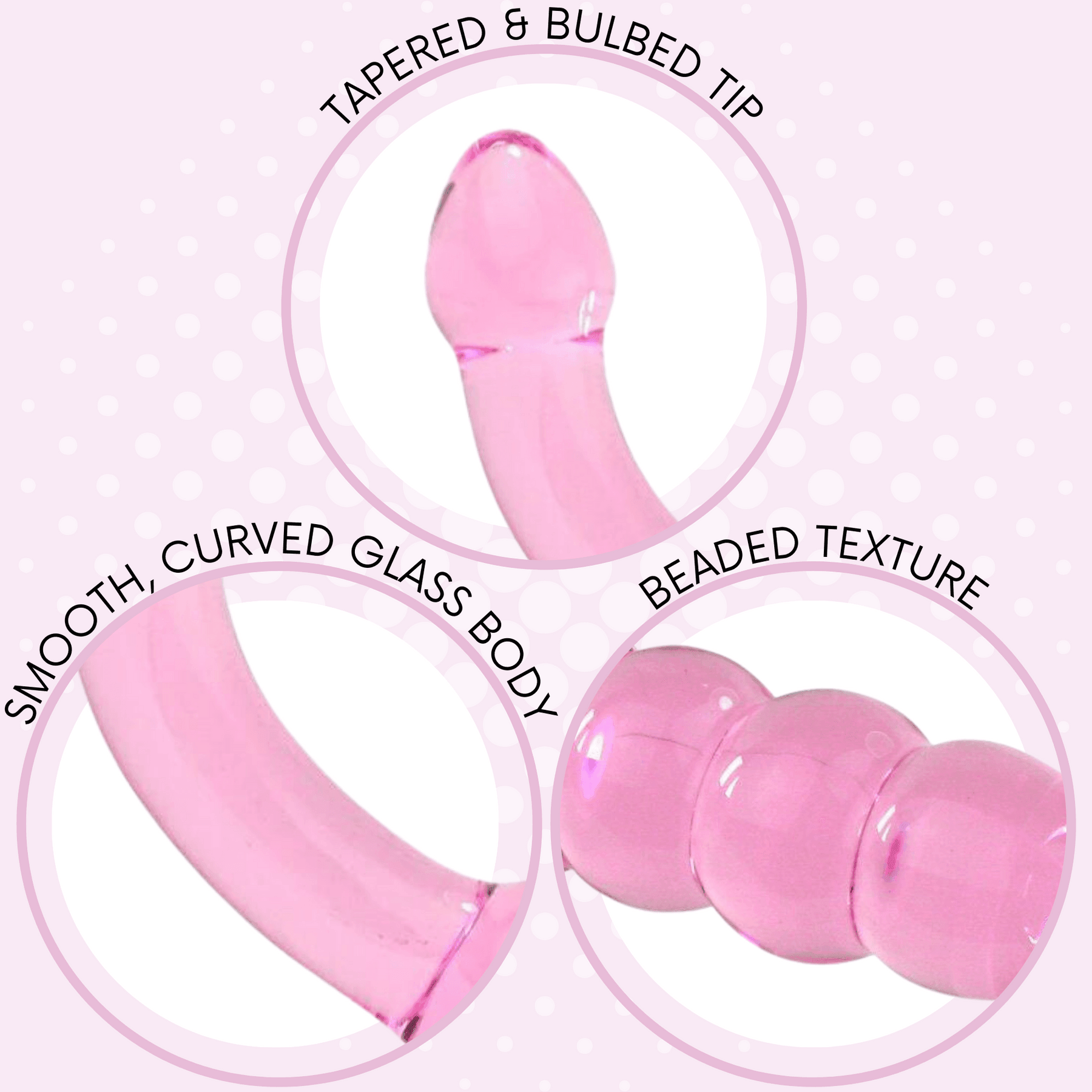 Glass G-Spot Massager - Xoxomoving