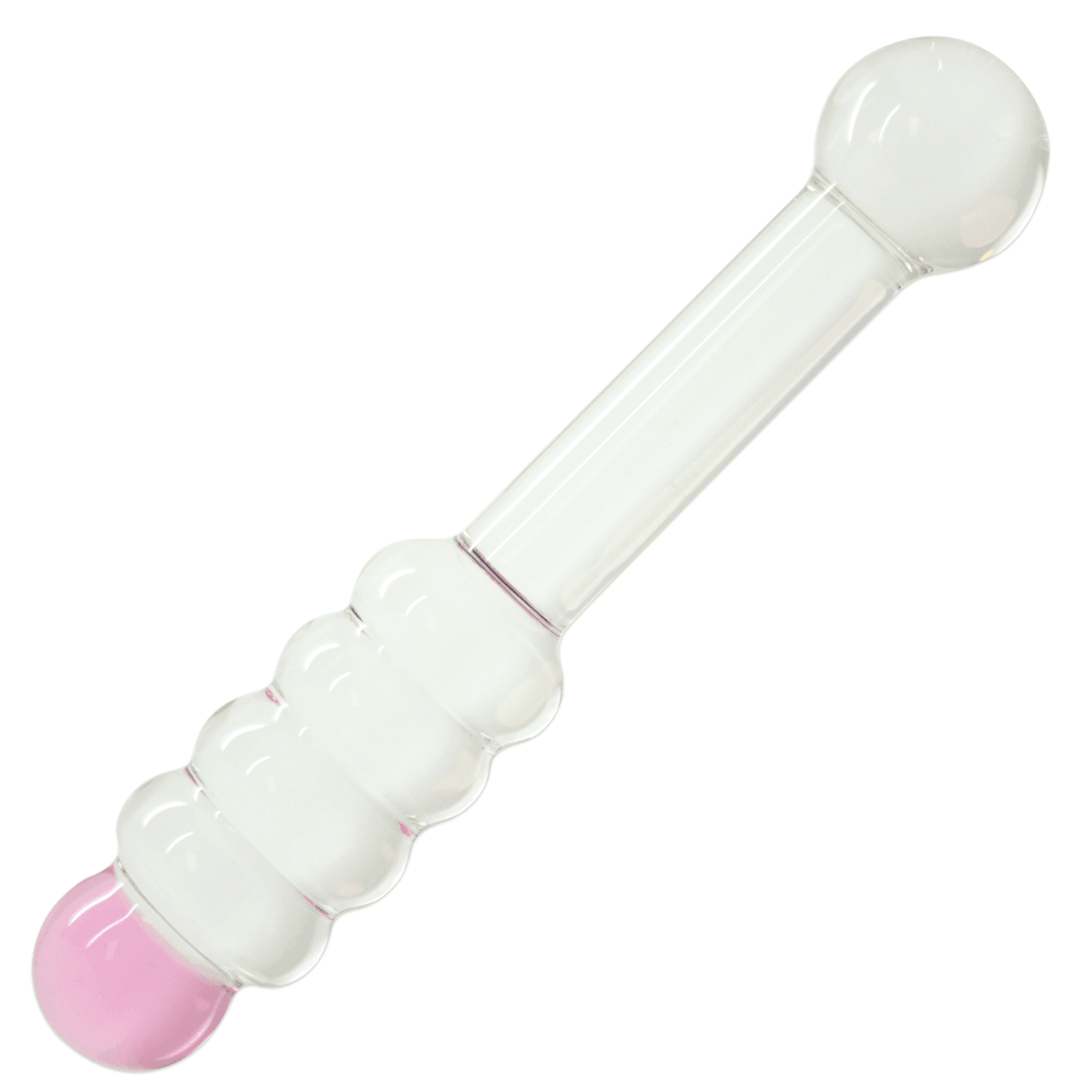 Glass Honey Stick Beaded Dildo - Xoxomoving