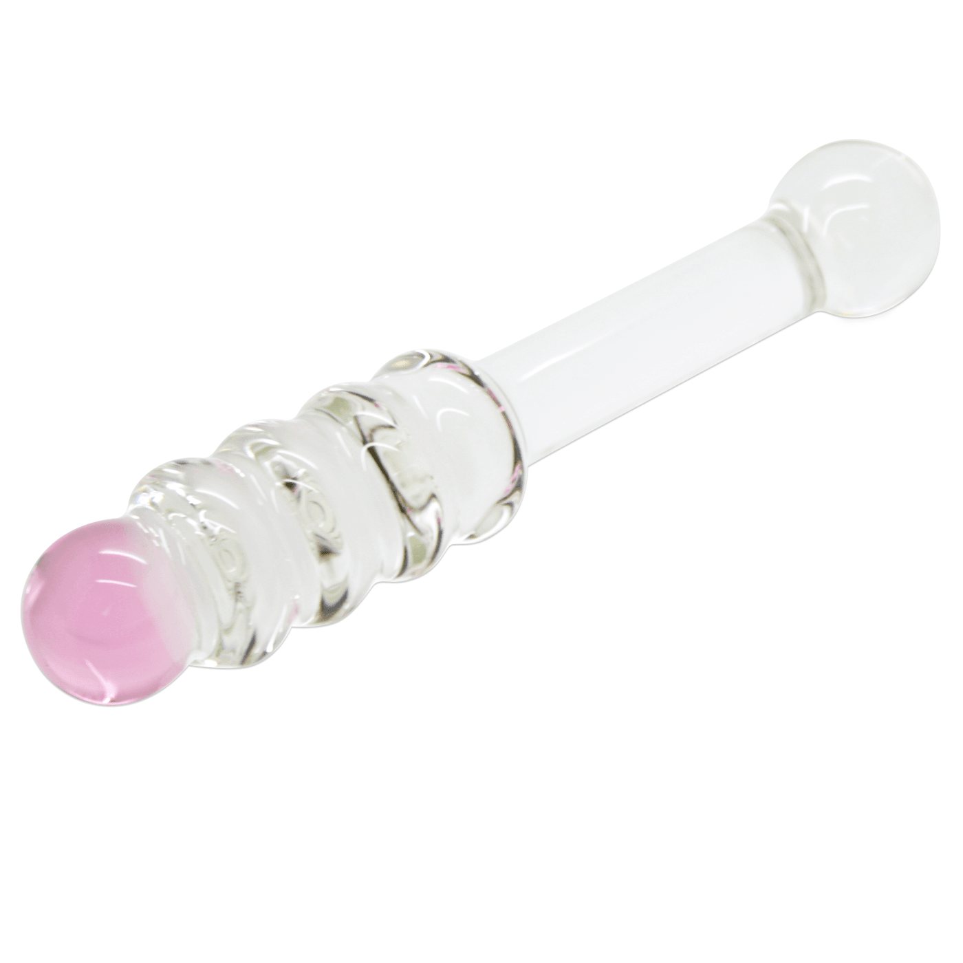 Glass Honey Stick Beaded Dildo - Xoxomoving