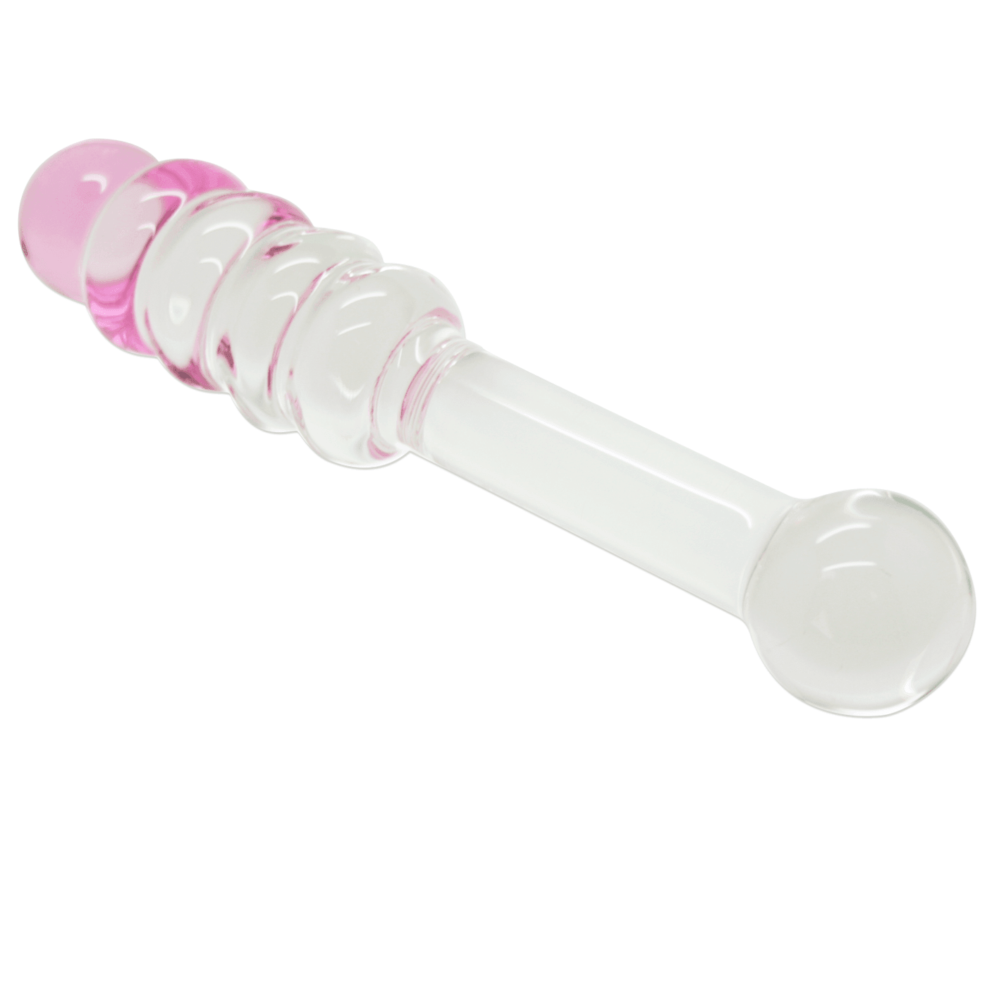 Glass Honey Stick Beaded Dildo - Xoxomoving