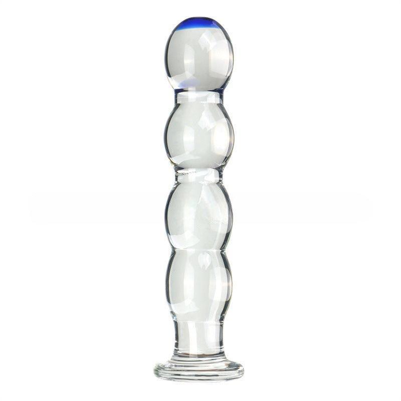 Glass Honey Stick Beaded Dildo - Xoxomoving