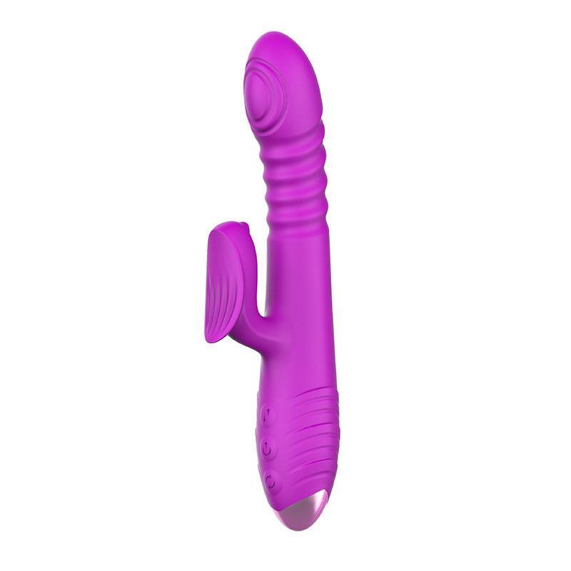 HALLOWEEN SALE-Rechargeable thrusting rabbit vibrator - Xoxomoving