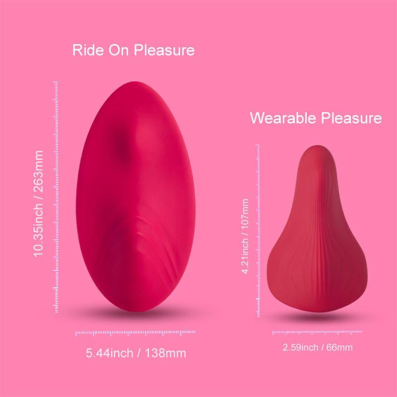 Hands-Free Riding & Grinding Vibrator Pad - Mila - Xoxomoving