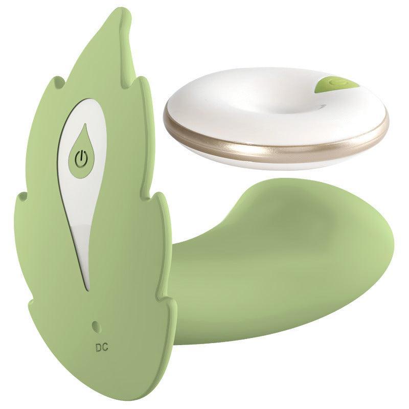 Health and Wellness - Partner Play Panty Leaf Hands-Free Vibrator - Xoxomoving