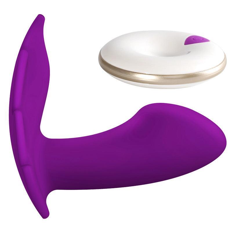 Health and Wellness - Partner Play Panty Leaf Hands-Free Vibrator - Xoxomoving