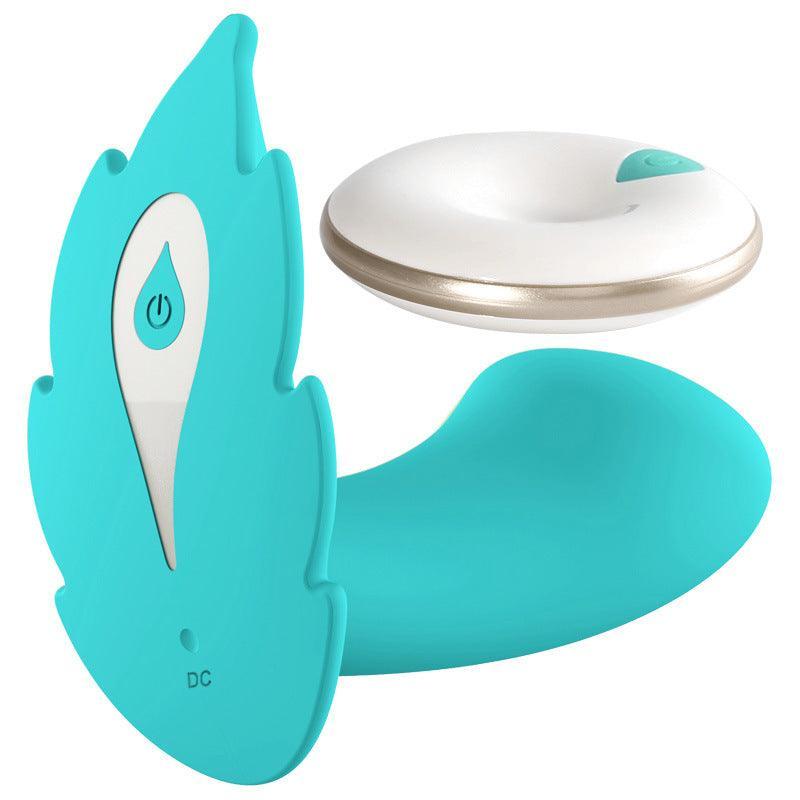 Health and Wellness - Partner Play Panty Leaf Hands-Free Vibrator - Xoxomoving