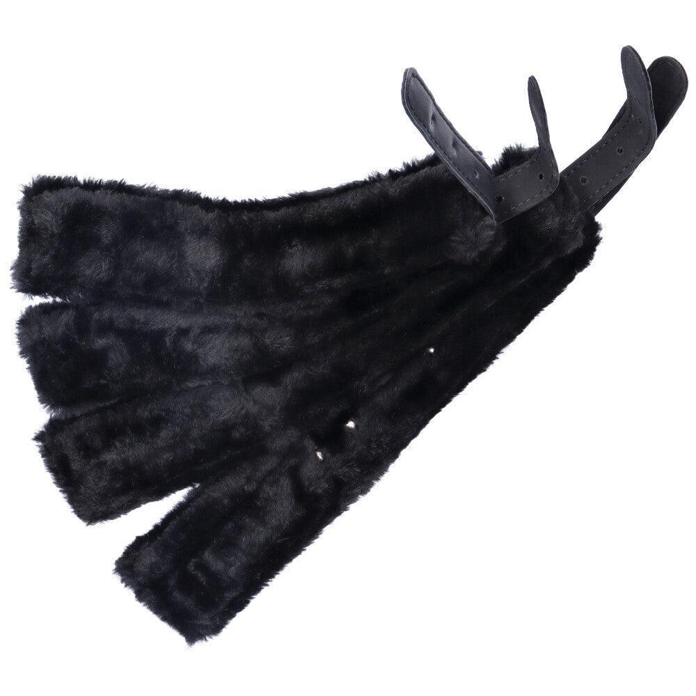 Hog Tie Restraint With Faux Fur Cuffs - Xoxomoving